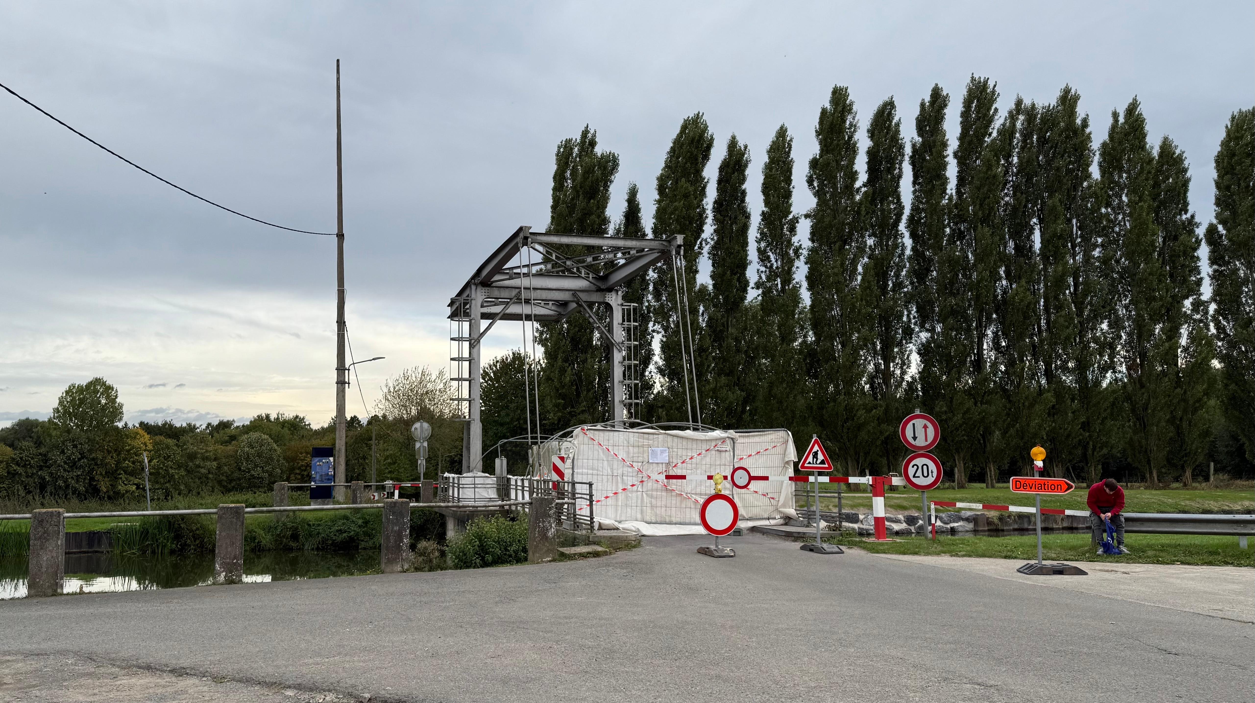 Chièvres : le pont de la rue d’Ath fermé à la circulation jusqu’au 7 octobre