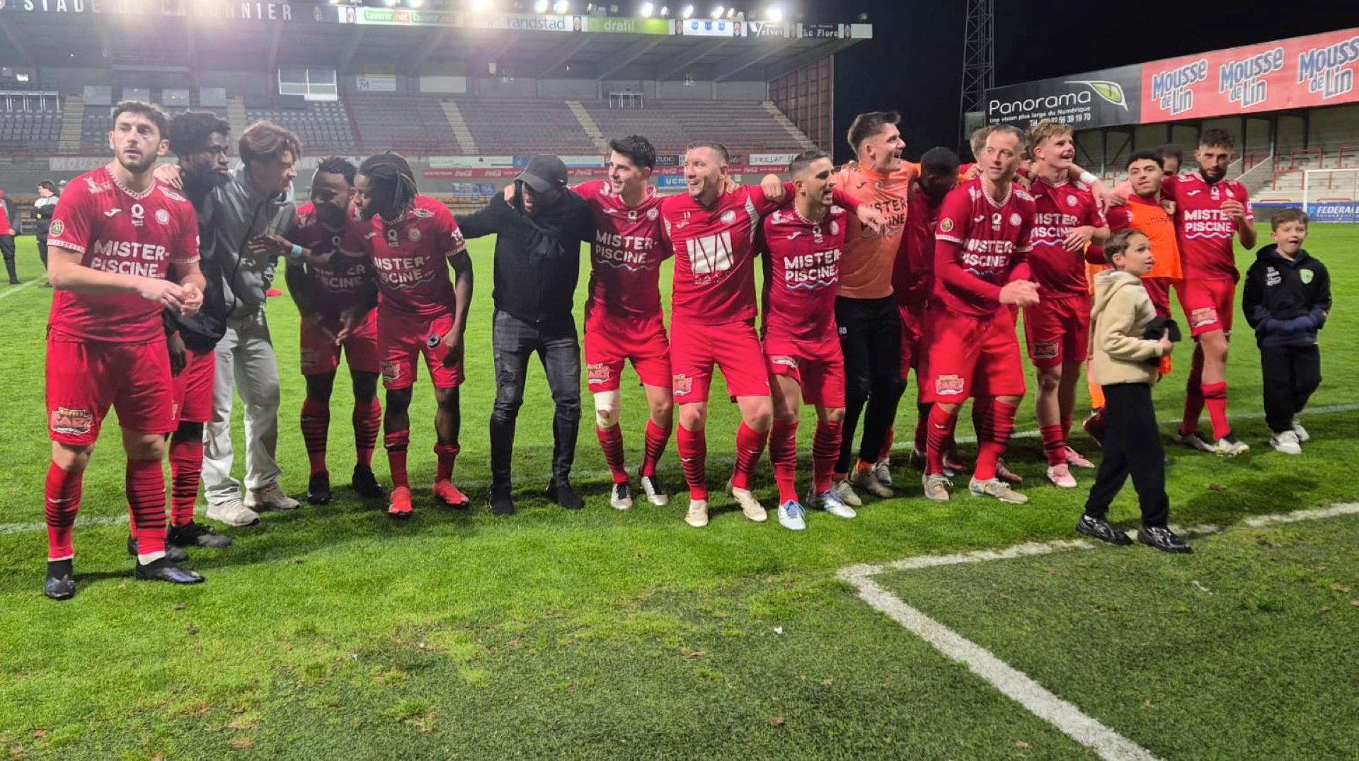 Football D3 ACFF A : le Stade Mouscronnois surclasse Aische (4-0)