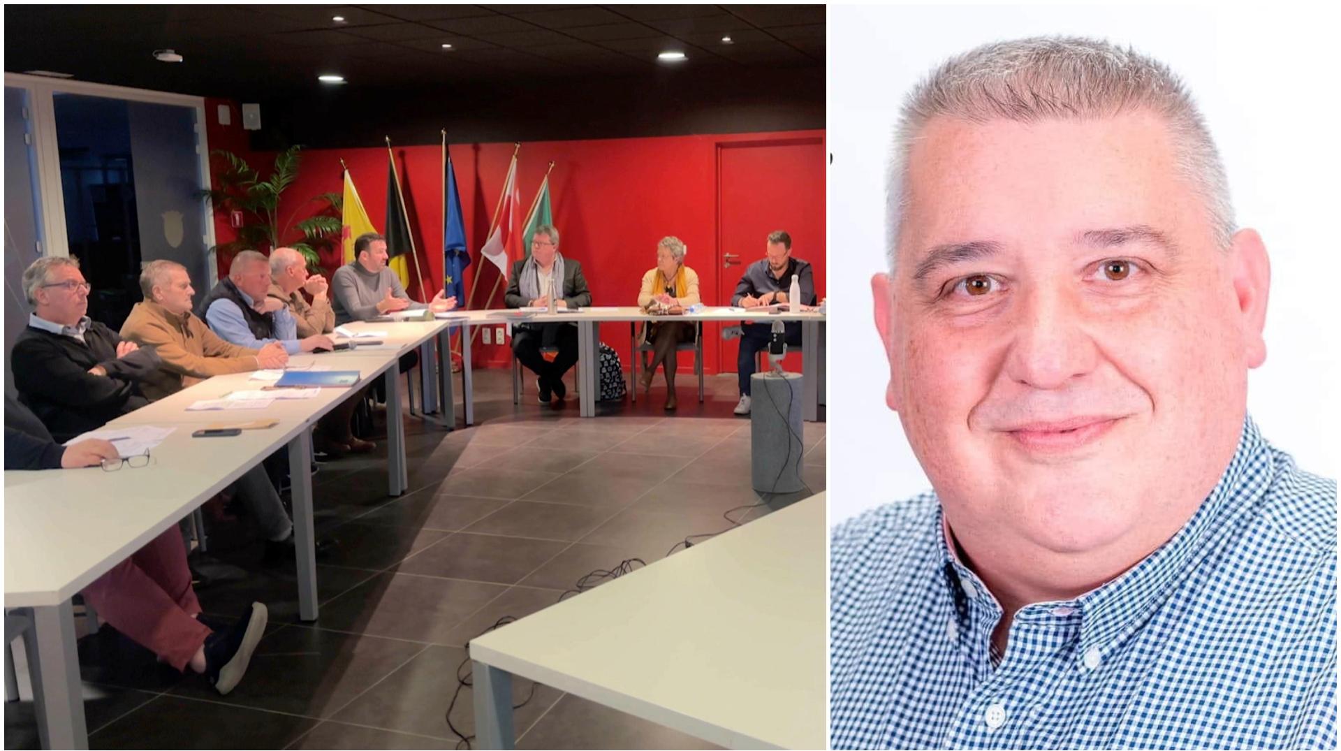 Antoing : Marc Soenens prend place à la table du conseil communal