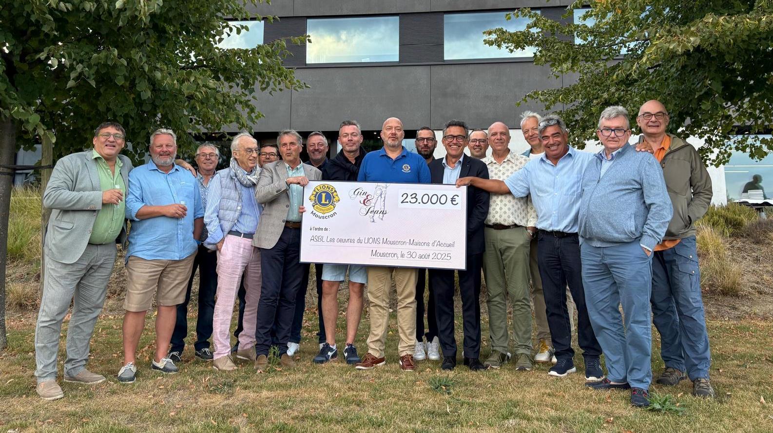 Mouscron : le Lions relance l'Oberbayern du Coeur pour financer ses oeuvres au profit de la jeunesse