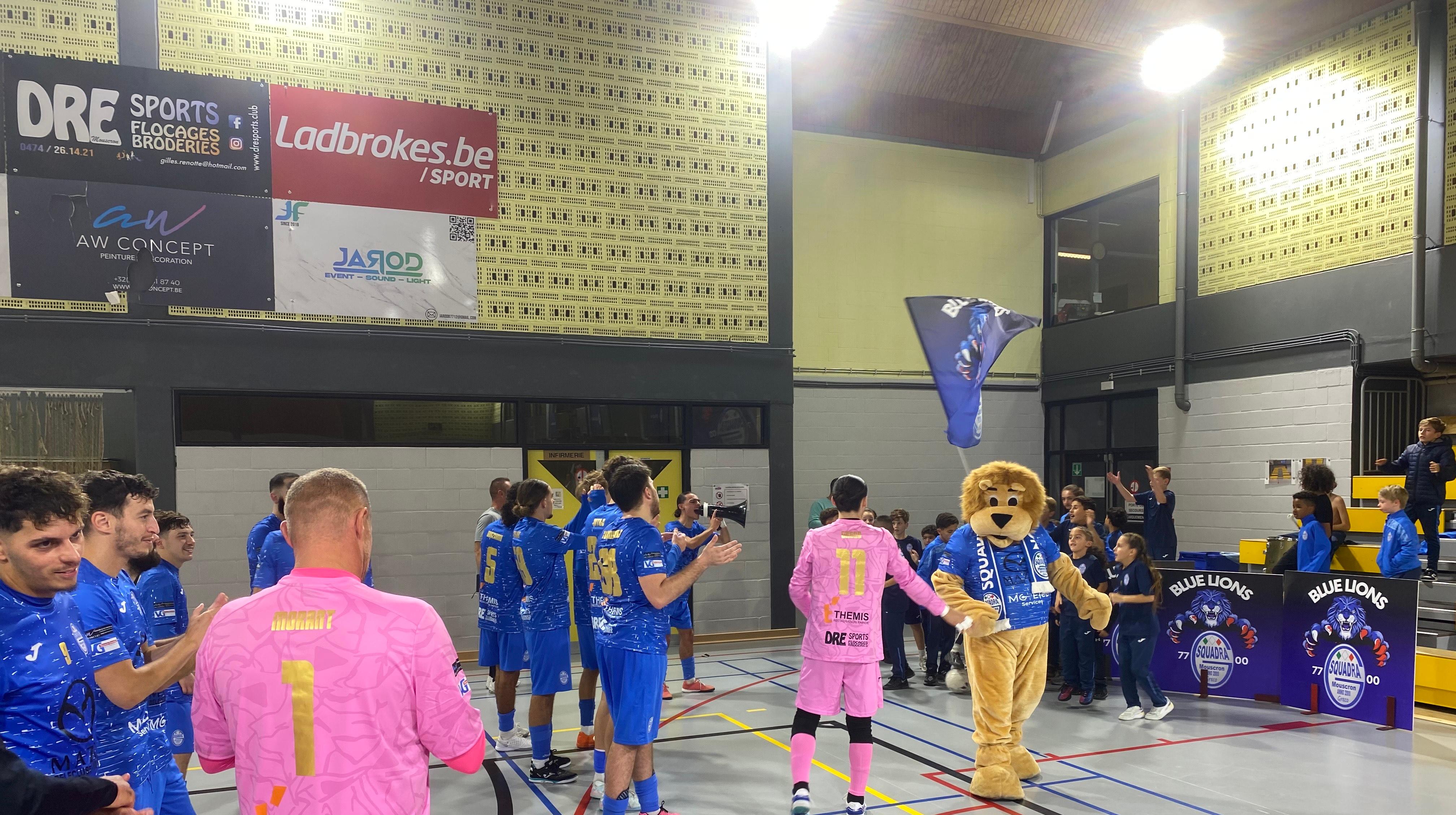 La Squadra Mouscron se relance face au Futsal Morlanwelz