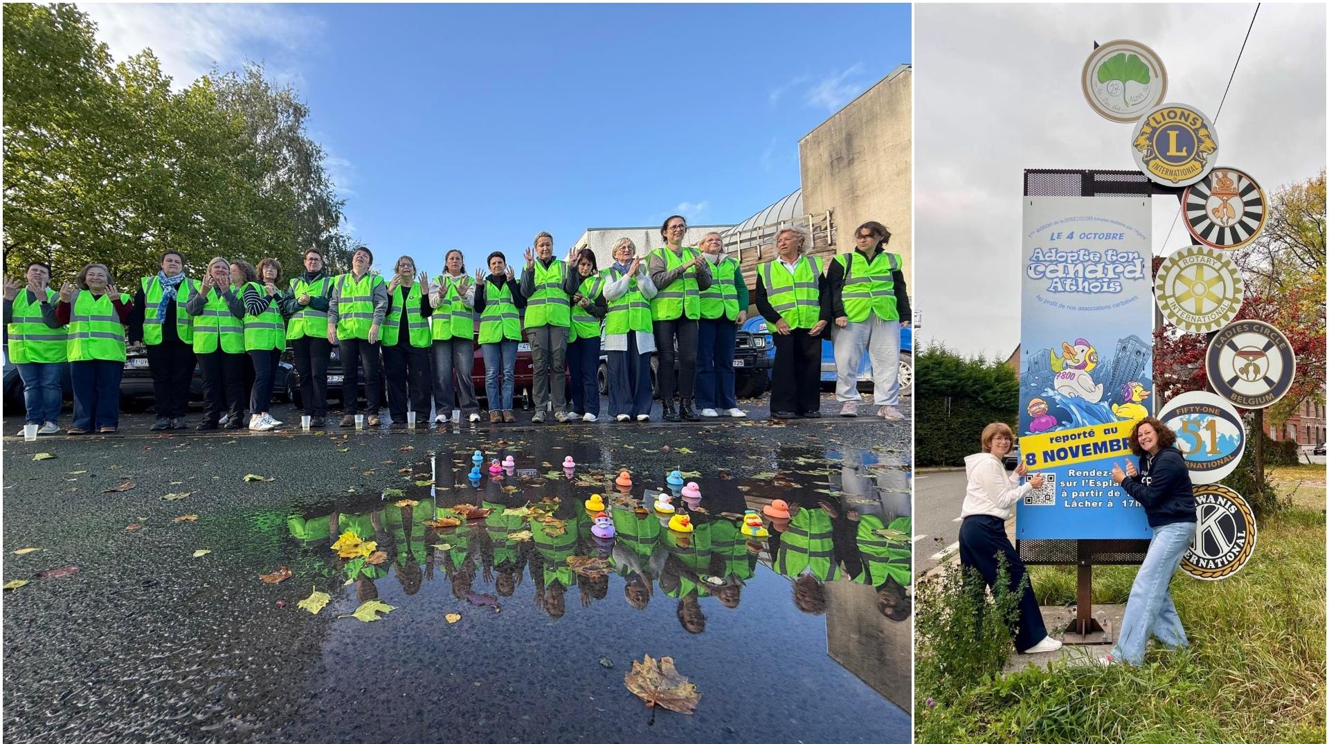Ath : la première « Duck Race » sur la Dendre reportée au 8 novembre