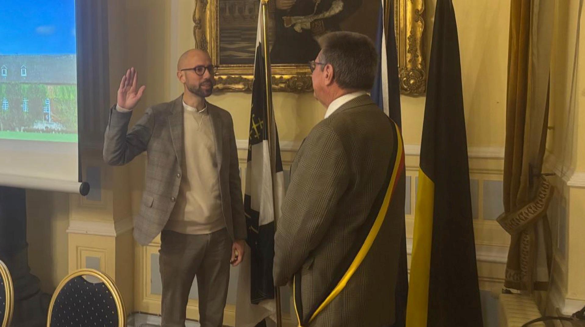 Enghien : Davy Jurca remplace Jean-Yves Sturbois sur les bancs du conseil communal