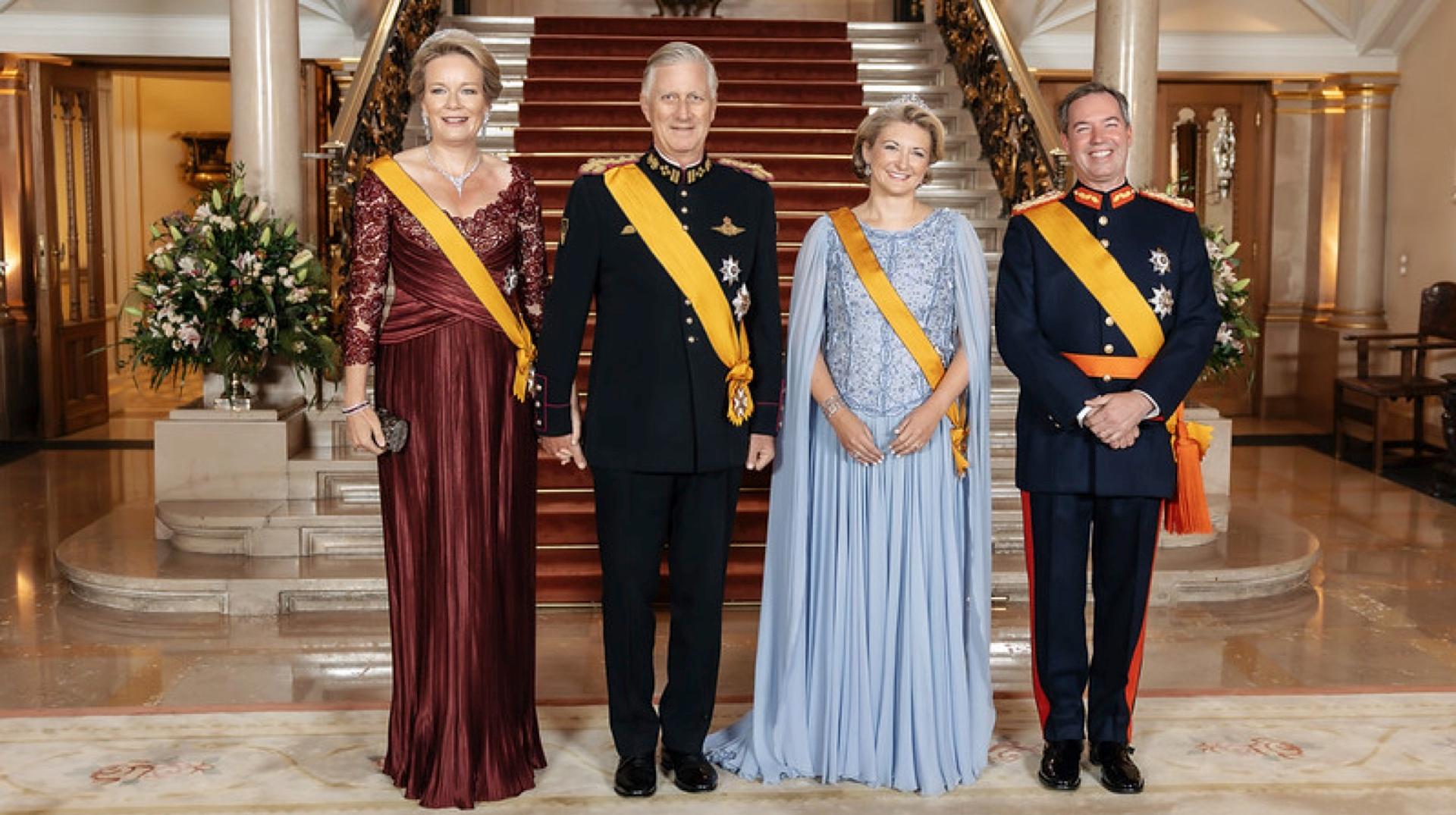 Le premier voyage officiel de Stéphanie et Guillaume de Luxembourg à l’étranger se fera en… Belgique !