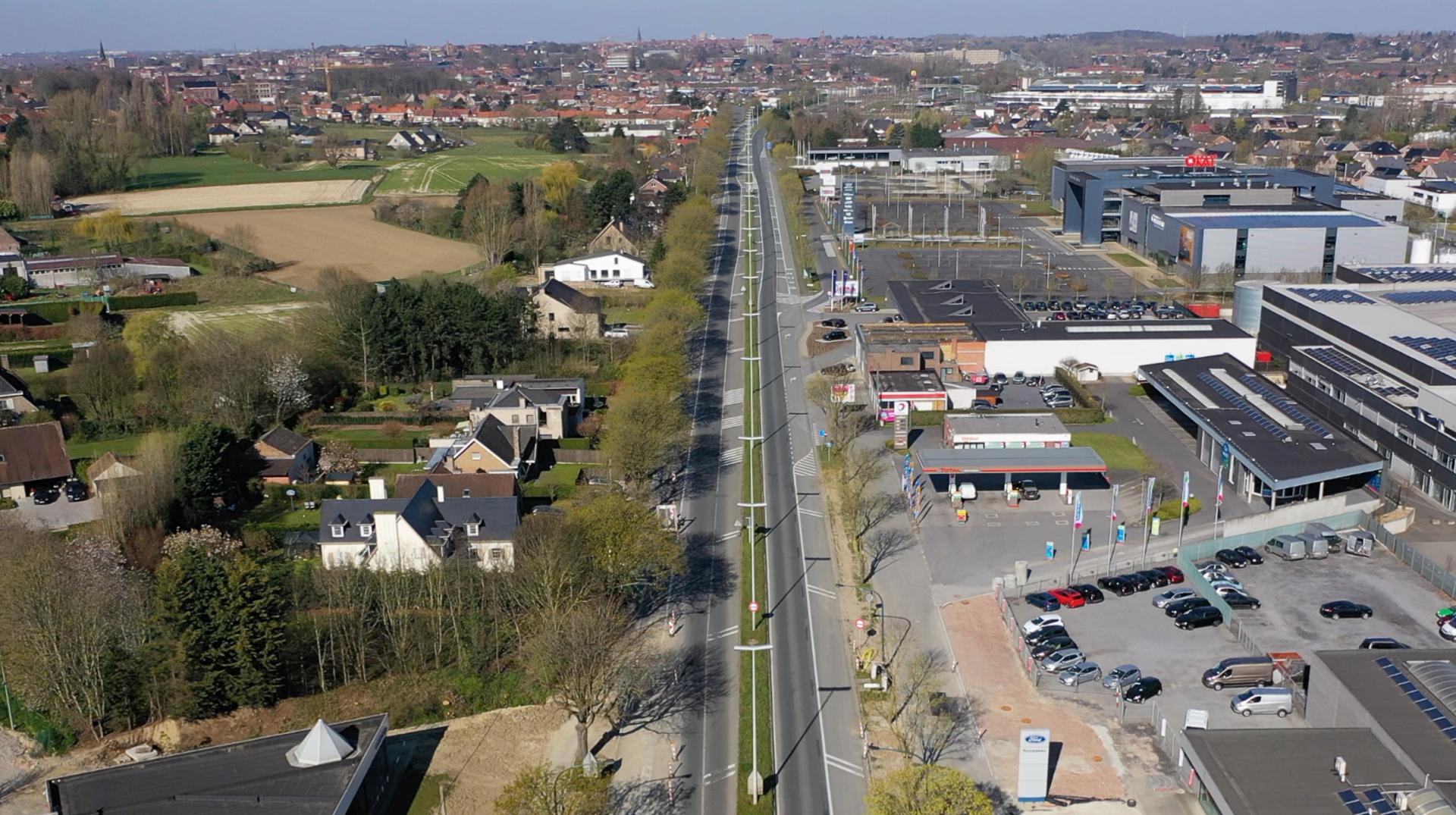 Mouscron : des travaux d’entretien sur la Route Express du 27 octobre au 7 novembre