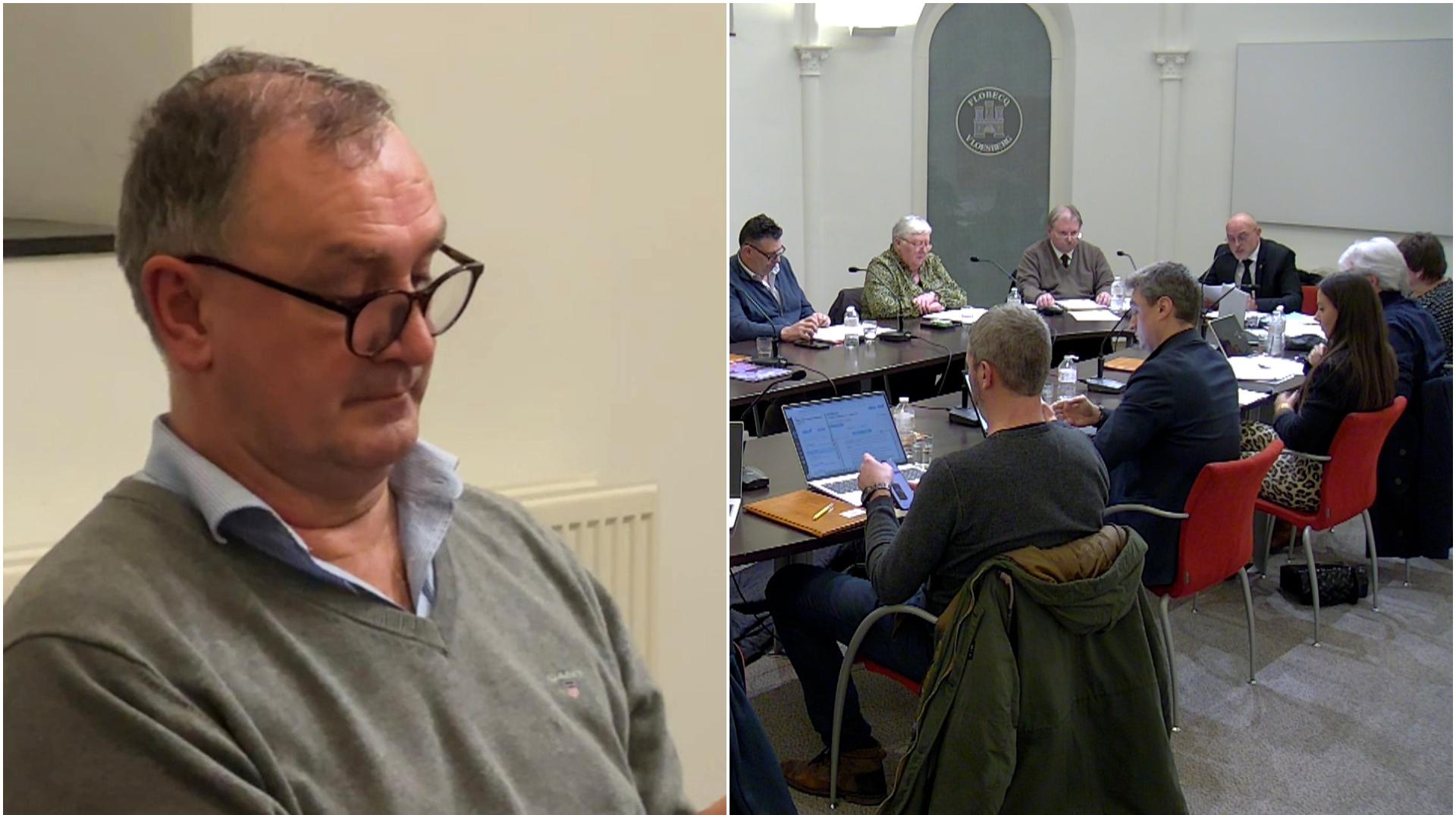 La réaction des élus suite à la démission du conseiller flobecquois Van Den Noortgate