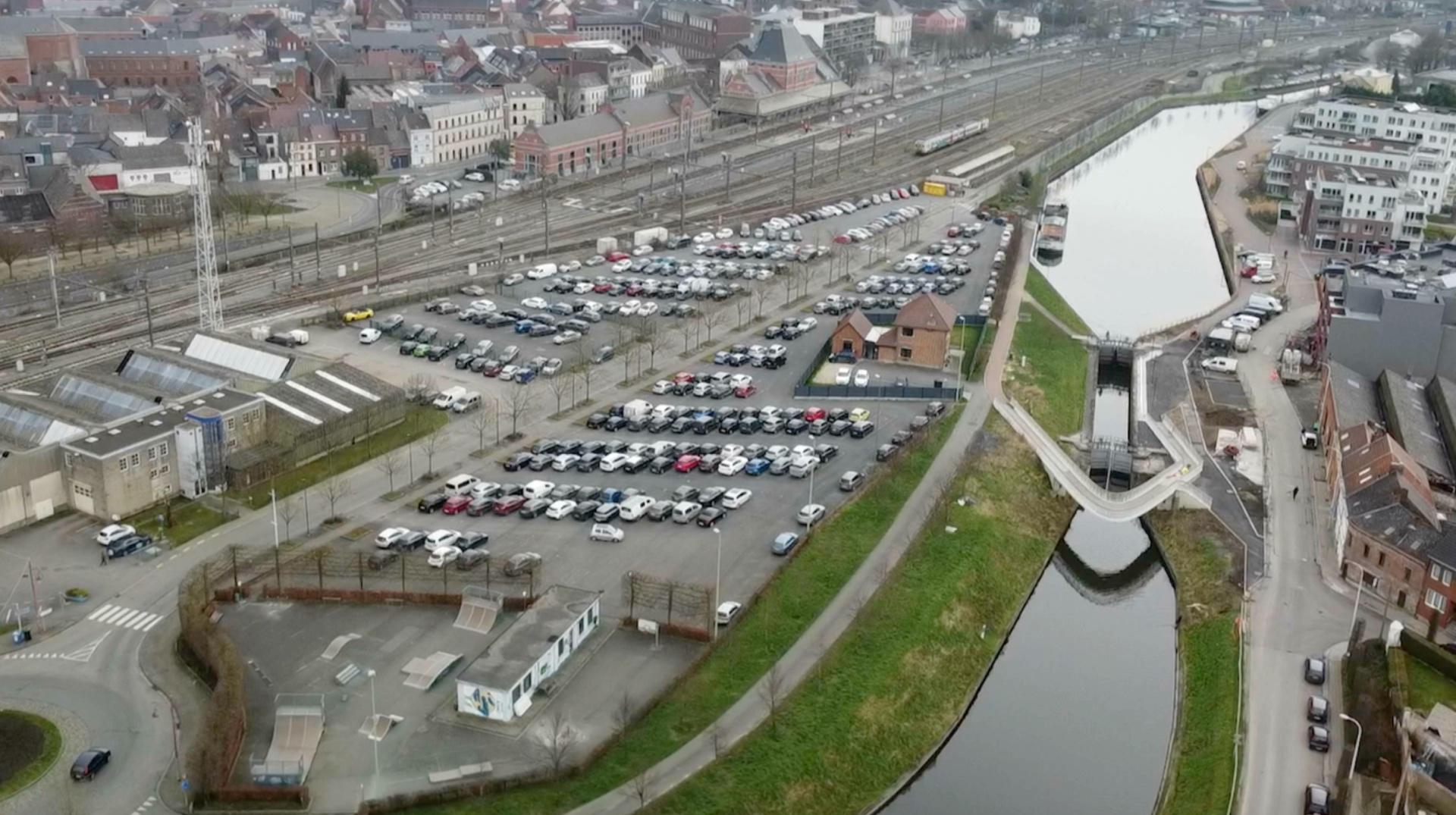 Réaménagement de l’arrière de la gare d’Ath : la ville fait l’acquisition de parcelles appartenant à la SNCB