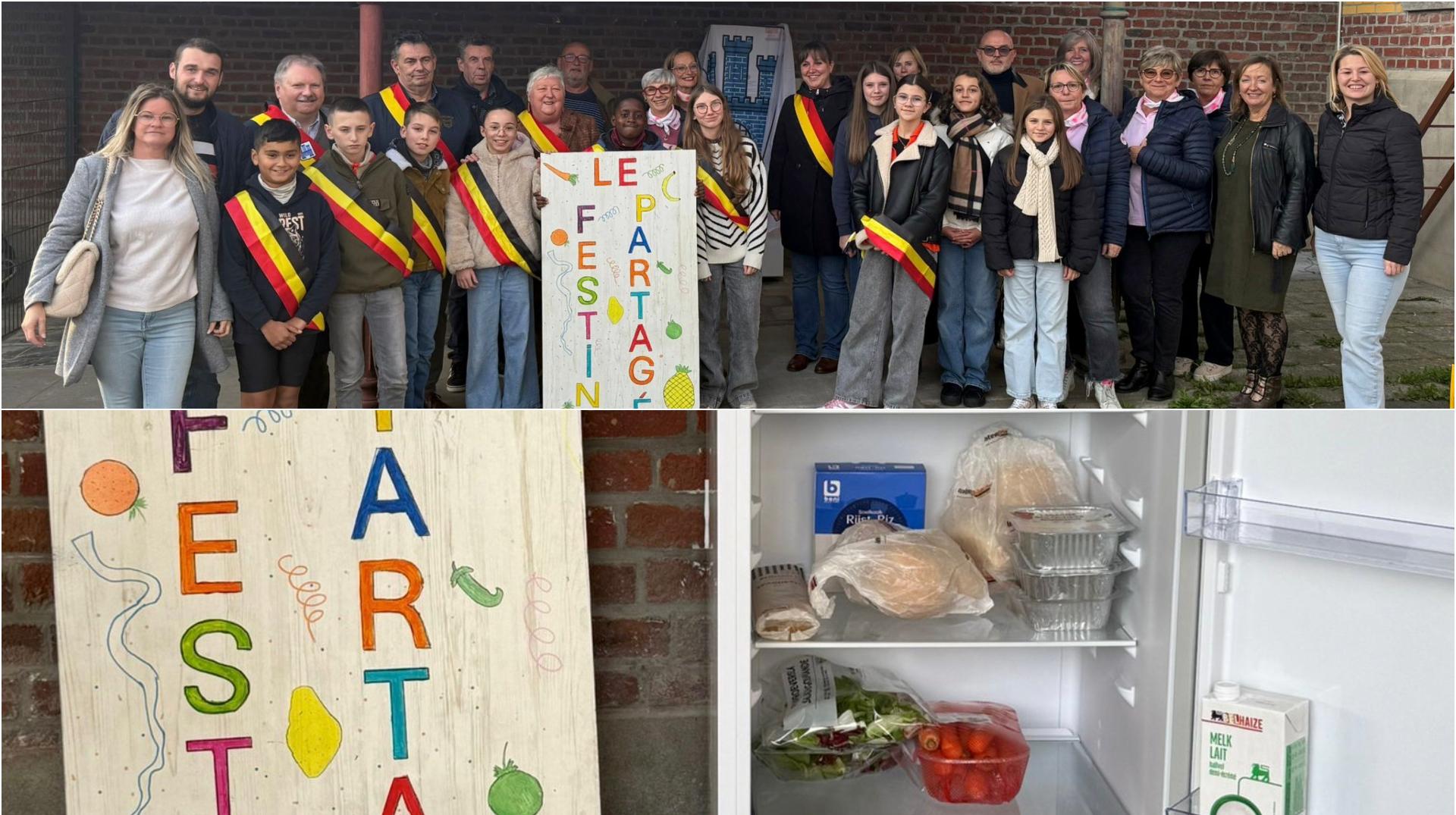 Flobecq : «Le Festin partagé», un frigo pour partager et anti-gaspi