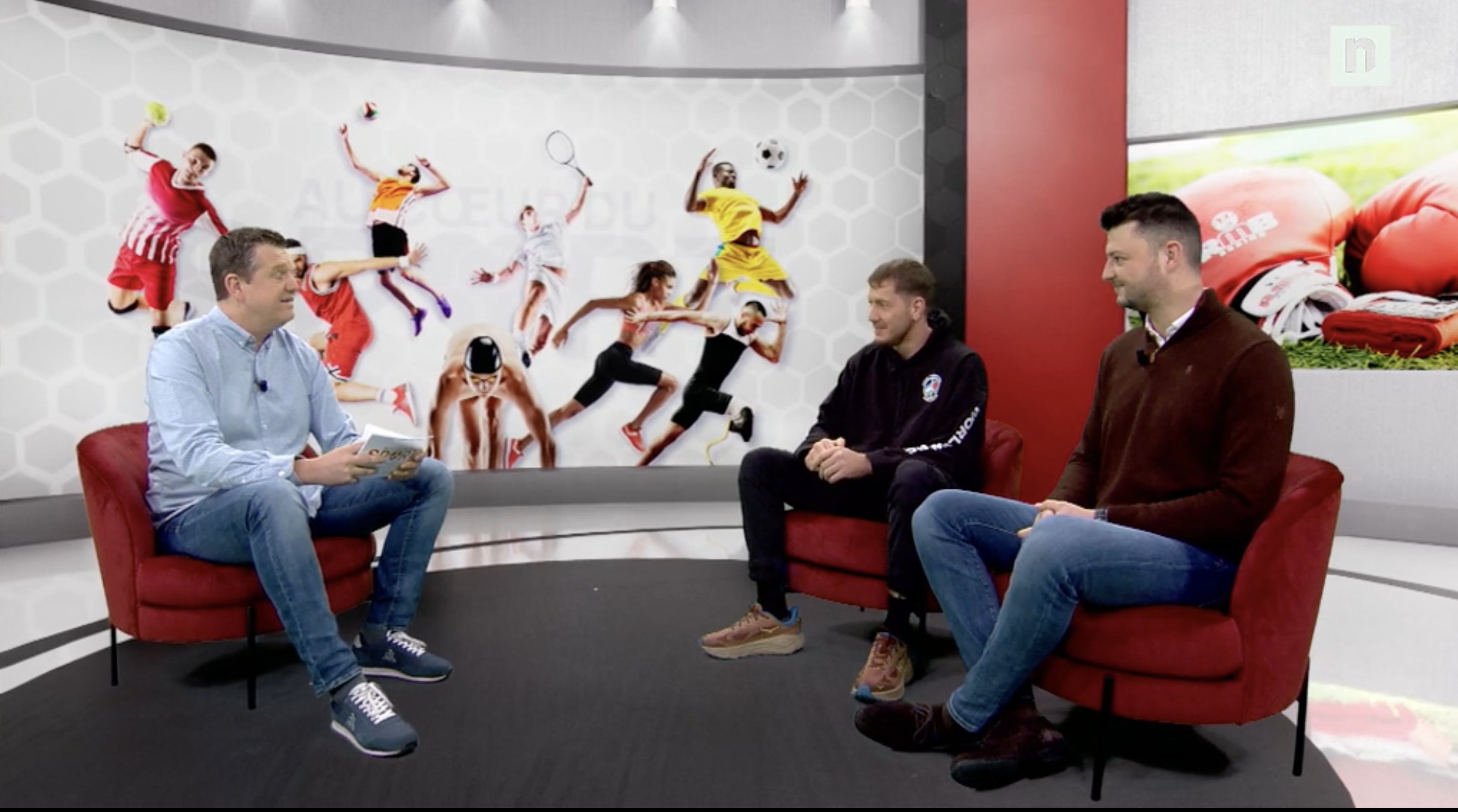 Au coeur du sport avec Boris Lecomte, joueur du Skill VC Tournai et Chris Van Hoecke, responsable du club Impact Tournai