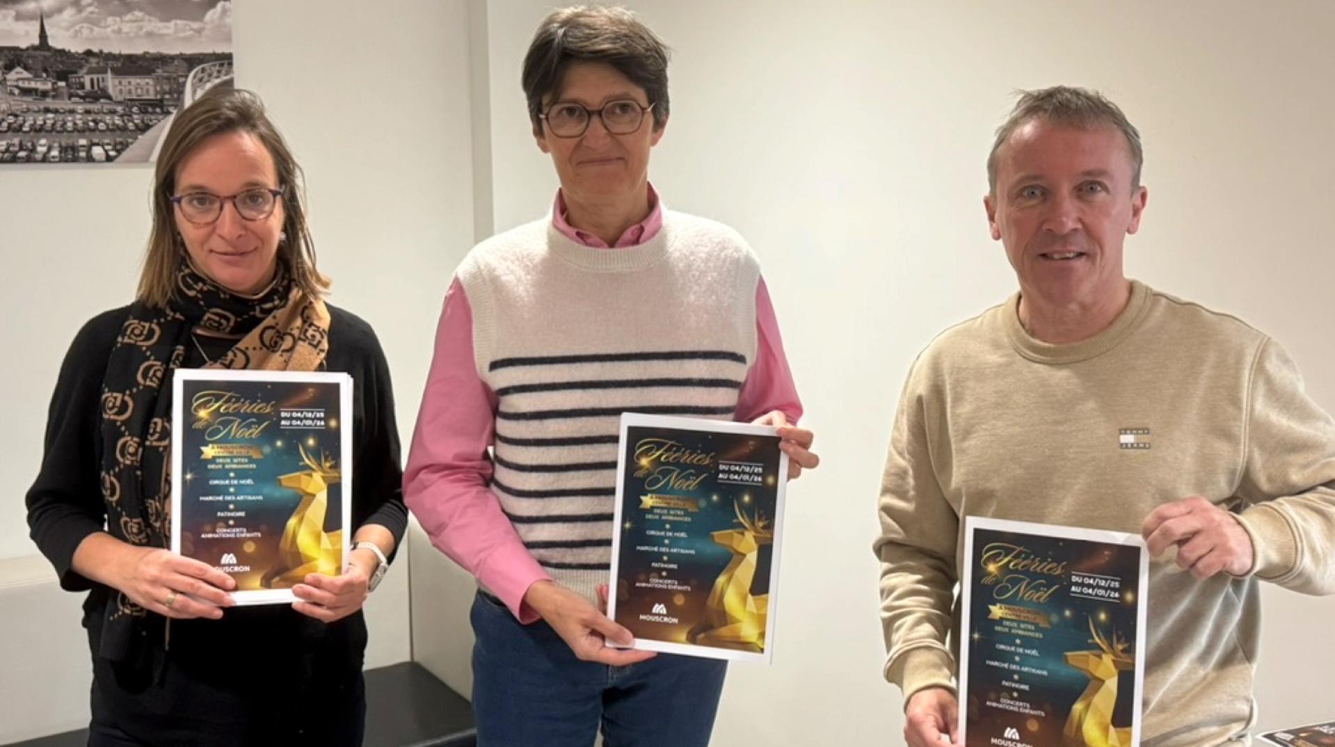 Cirque, patinoire, concerts et marché des artisans : les fééries de Noël font leur retour à Mouscron