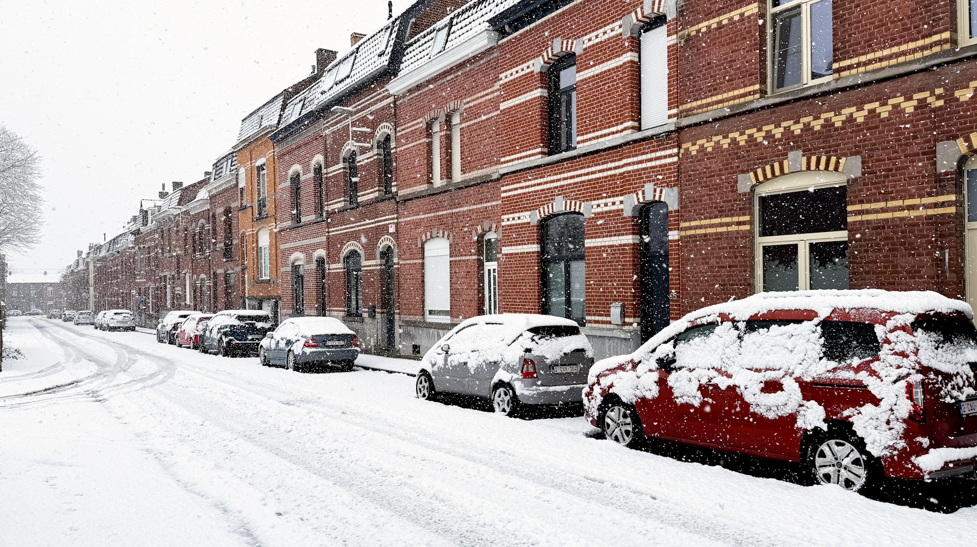 La neige tombe en quantité sur l'ouest de la Wallonie picarde