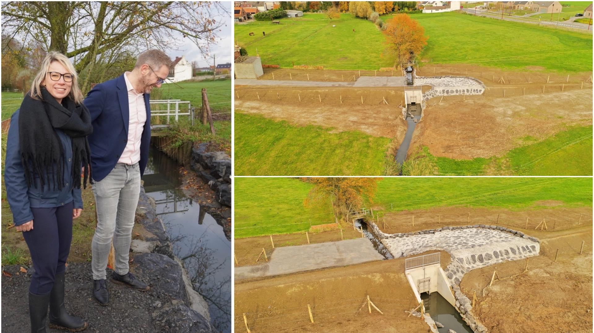 Leuze : une nouvelle zone d’immersion temporaire pour protéger le centre-ville des inondations