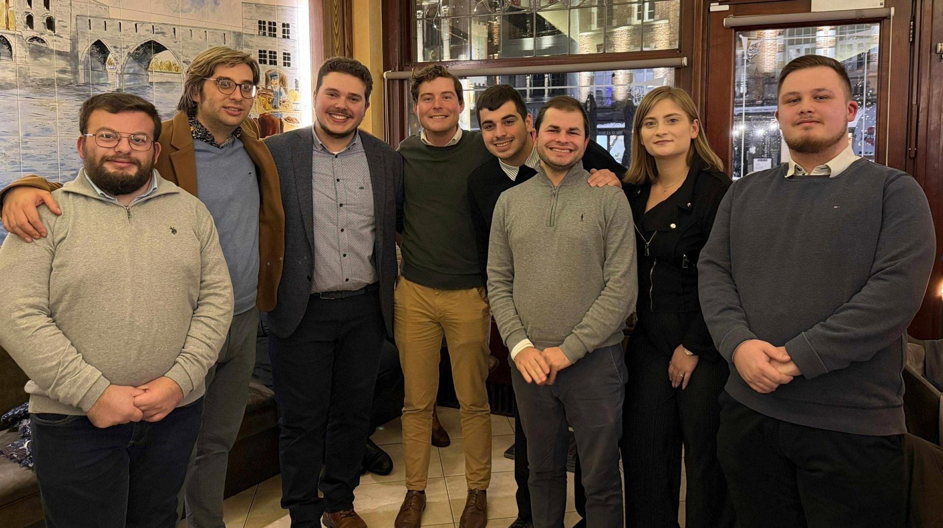 Le Tournaisien Horace Van Geneberg devient le président des Jeunes MR de Wallonie picarde