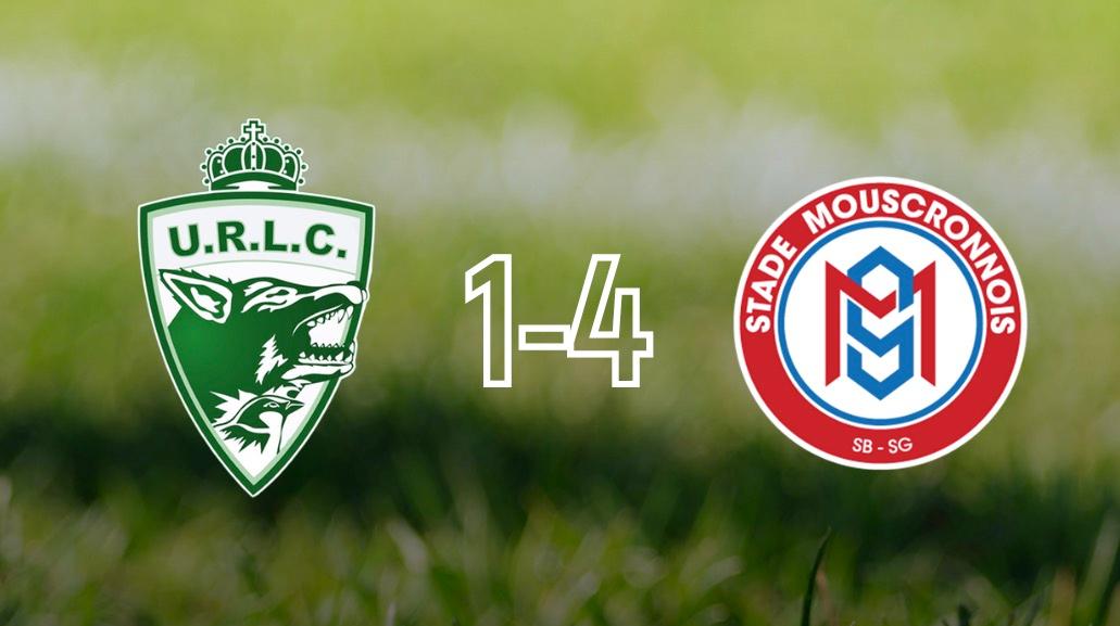 D3ACFF : Le Stade Mouscronnois ne fait qu'une bouchée de La Louvière Centre