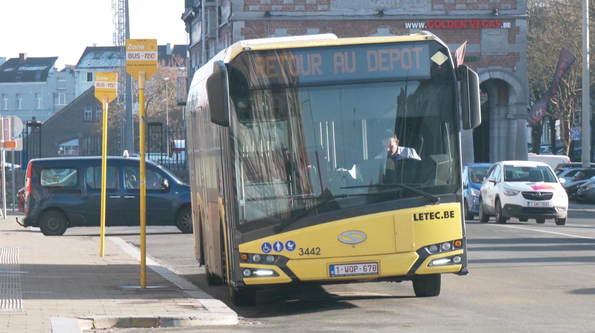 Grève nationale : le réseau du TEC Hainaut fortement perturbé