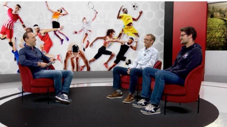 Au coeur du sport avec le triathlète Thomas Loquet et Robin Sottiau (aquathlon)