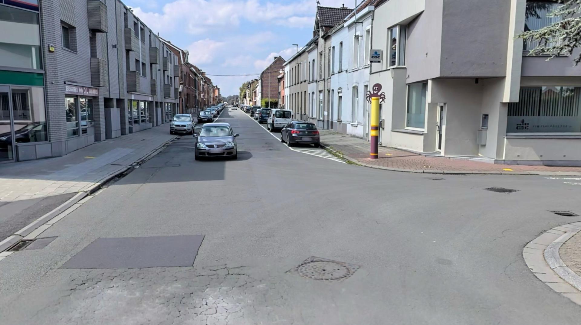 Effondrement de voirie à la rue Saint-Eleuthère à Tournai : une section mise en sens unique
