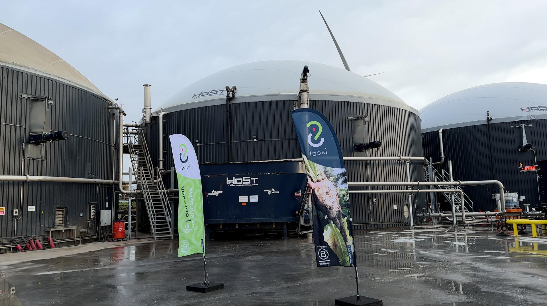 Fontenoy : avec son 3ème digesteur, Iscal Sugar approche de plus en plus la neutralité carbone