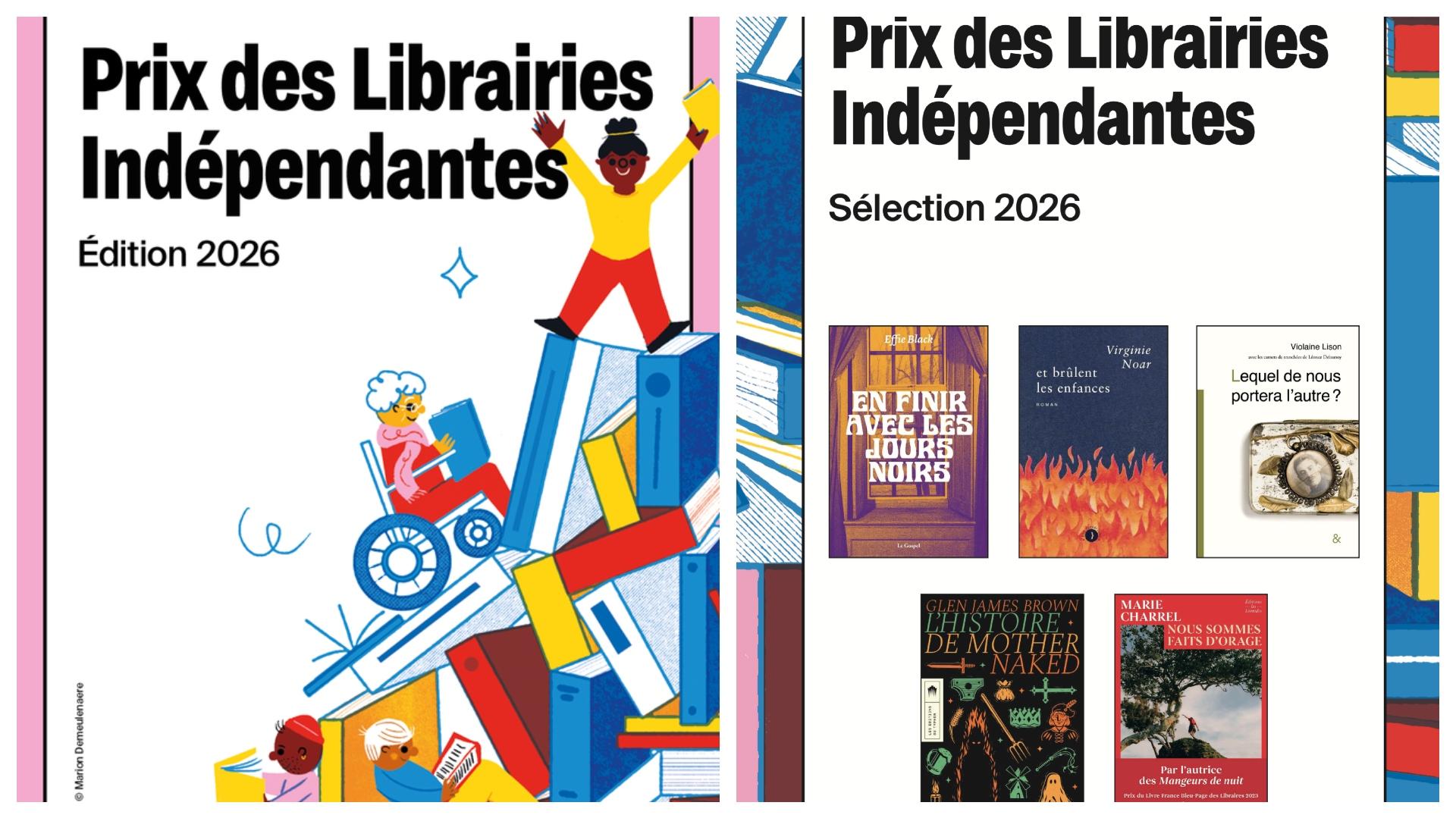 Le deuxième Prix des Librairies indépendantes est lancé