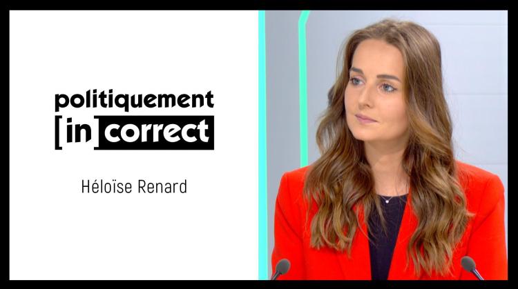 Politiquement (in)correct avec Héloïse Renard, vice-présidente de la Fédération des CPAS de Wallonie et présidente du CPAS de Tournai (MR)