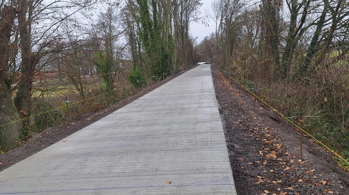 Frasnes-lez-Anvaing : le RAVeL de la L86 continue à prendre forme