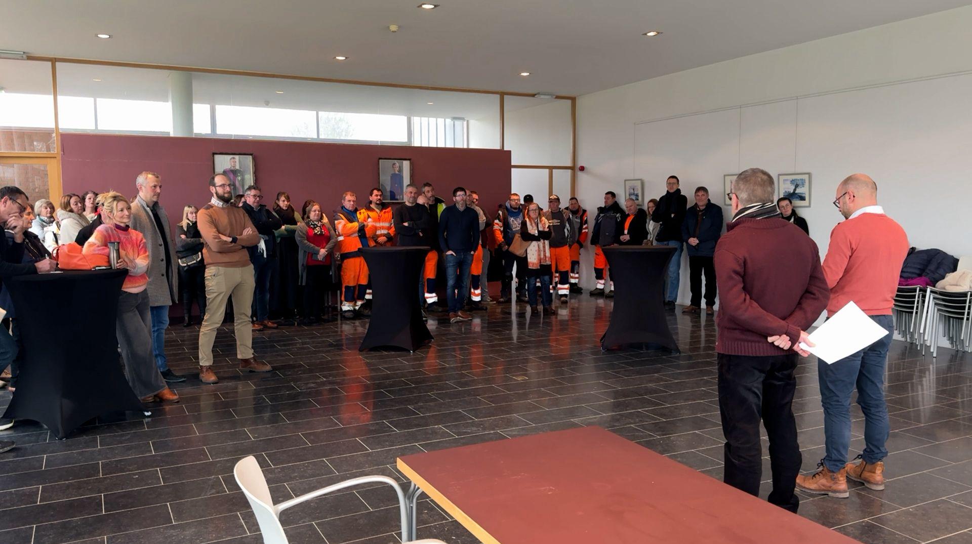 Ellezelles : des voeux basés sur le personnel et les projets à venir