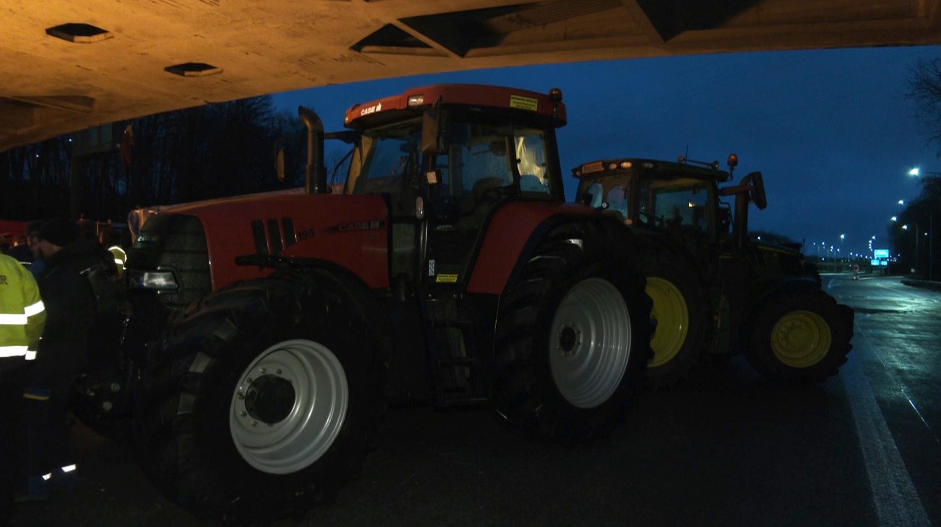 Grogne des agriculteurs: le blocage de l’échangeur de Marquain touche à sa fin