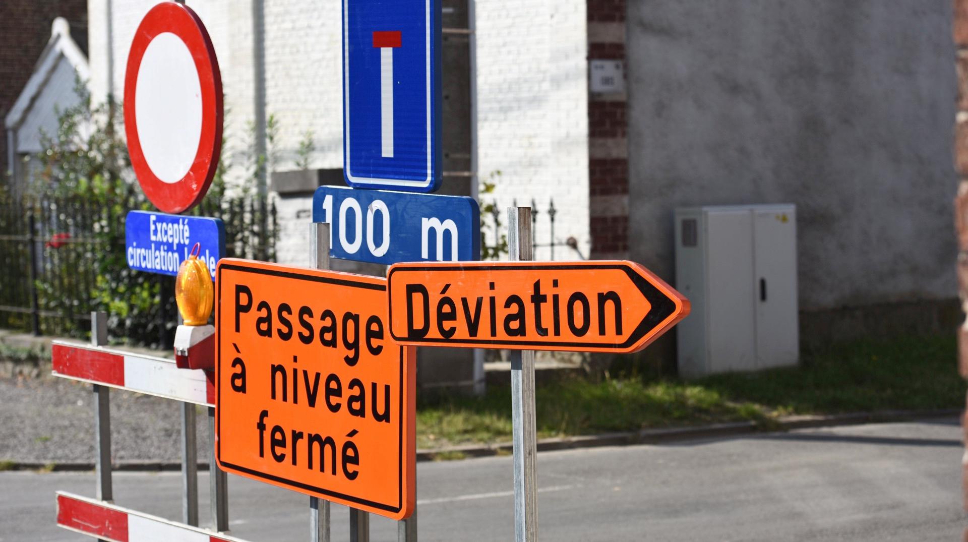 Leers-Nord : le passage à niveau de la rue du Centre fermé jusqu’à vendredi matin