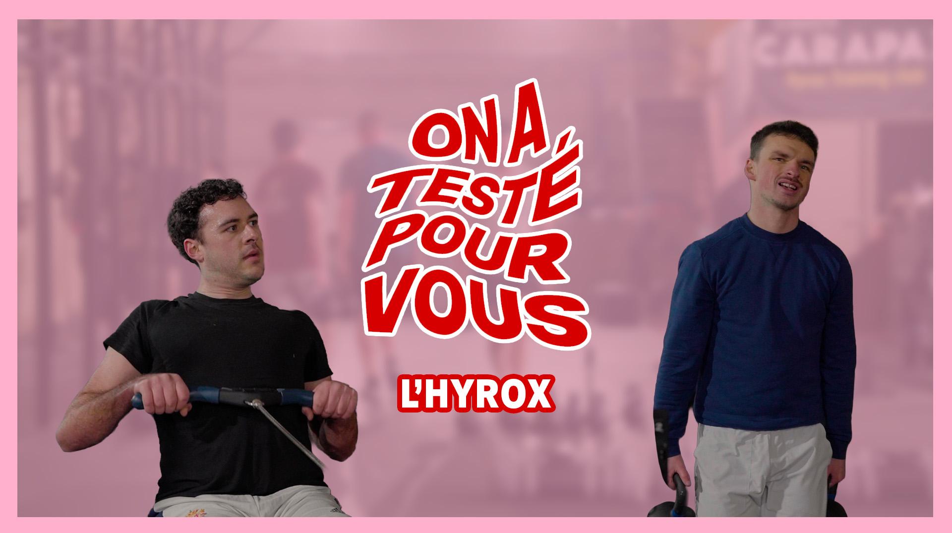 On a testé pour vous l'HYROX à Rumes