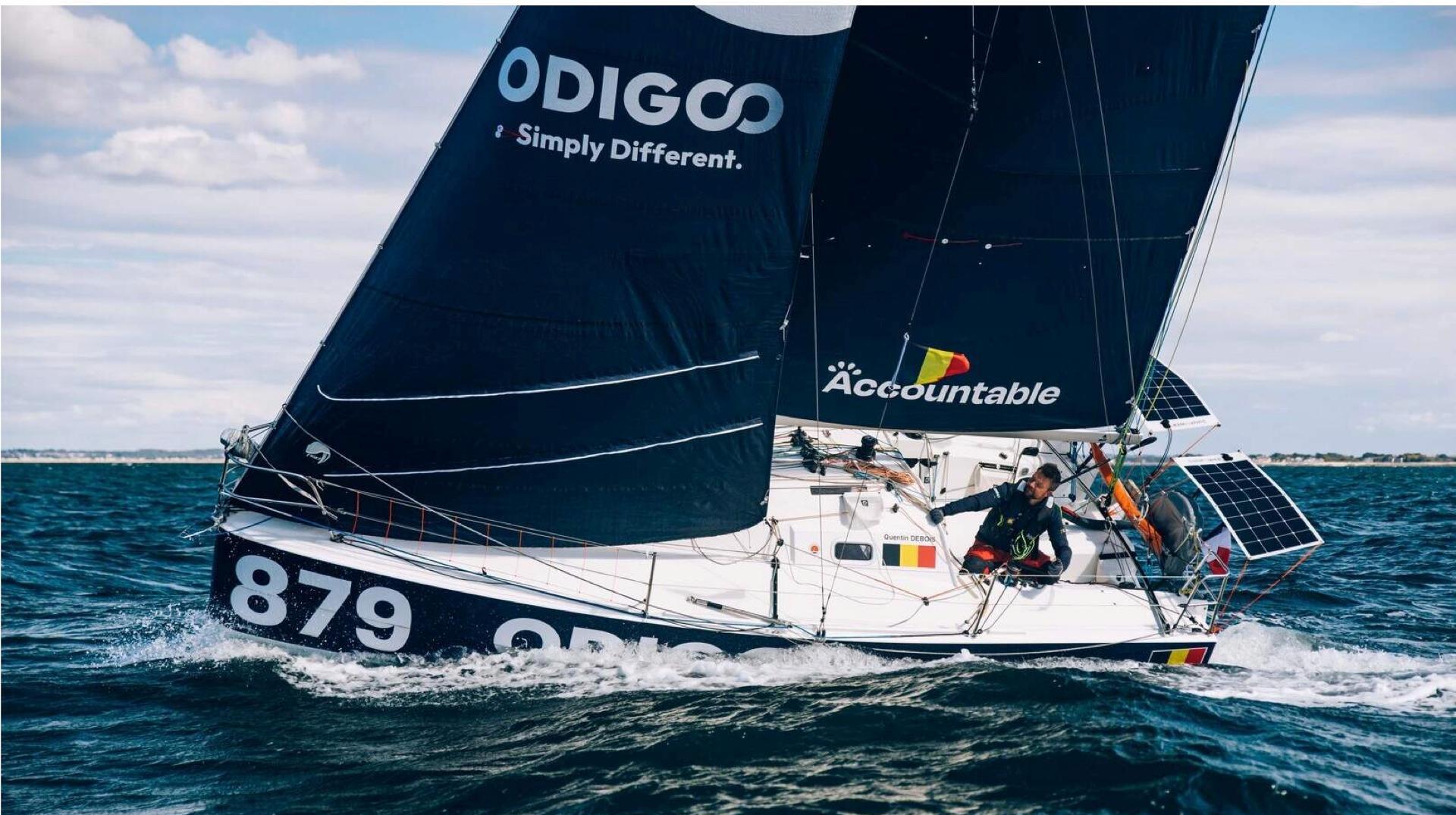 Quentin Debois et Odigo pulvérisent le record du monde de la traversée de l’Atlantique à la voile