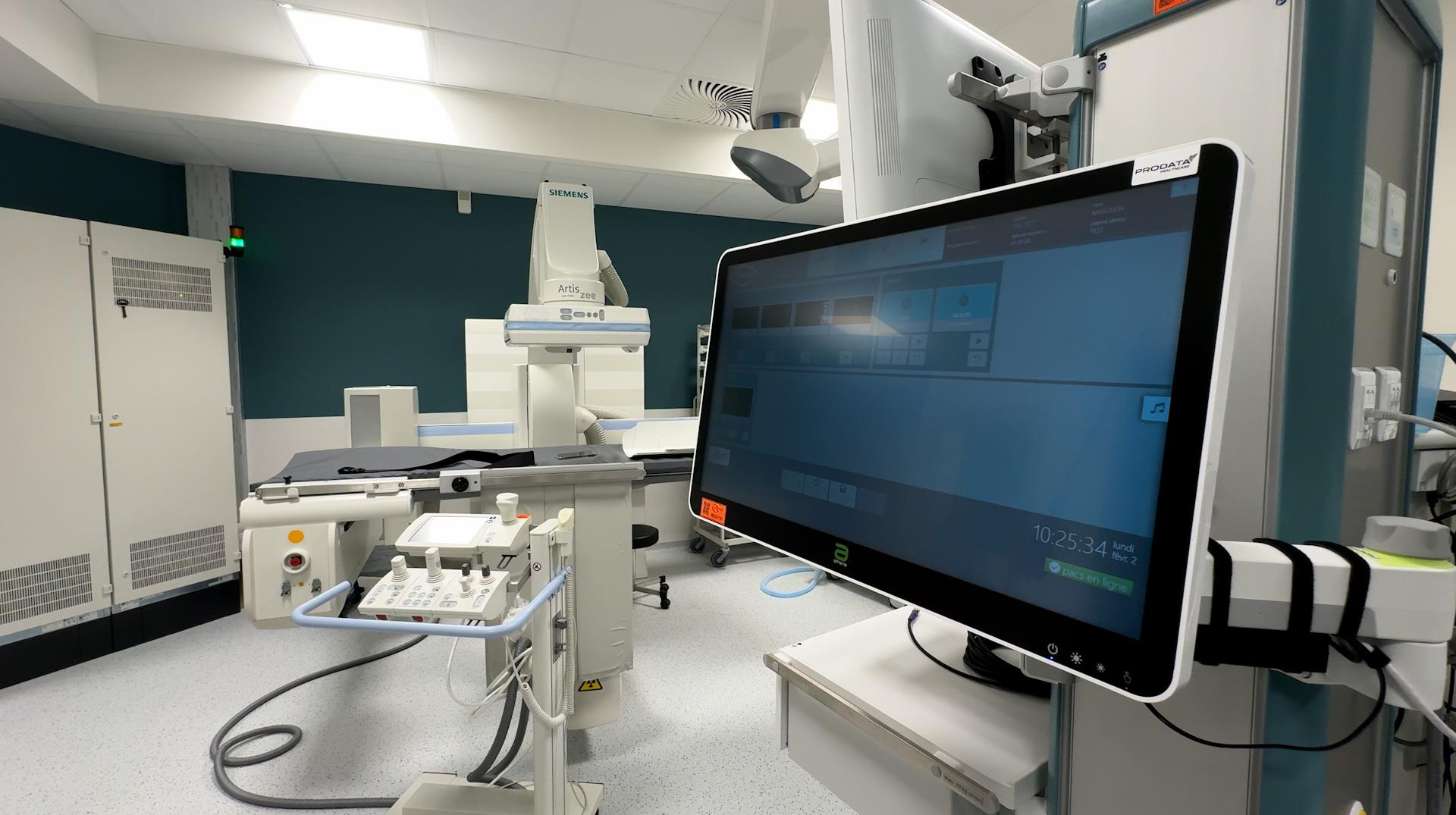 Le service endoscopie est le premier à s'installer dans les nouveaux bâtiments du site unique du CHwapi