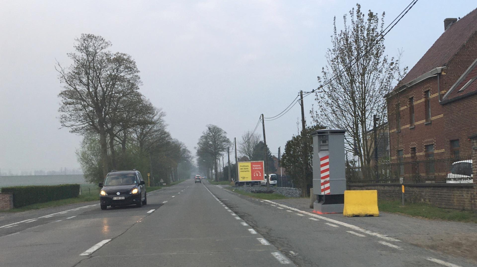 Leuze : le lidar de la chaussée de Péruwelz est de retour