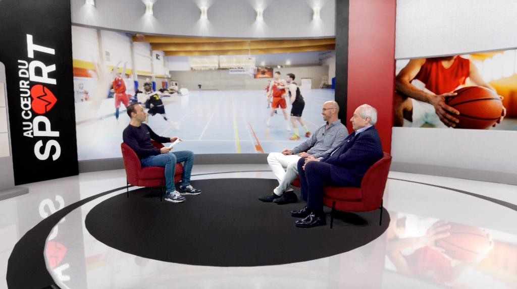 Au coeur du sport spécial basket avec Jacques Platieau (Royal Castors Braine) et Michaël Jegou (ASTE Kain)
