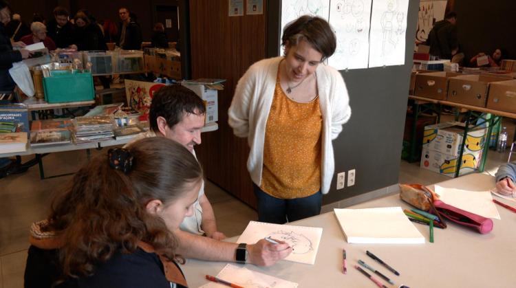 BD et mangas : succès pour la bourse de la seconde main de Blaton