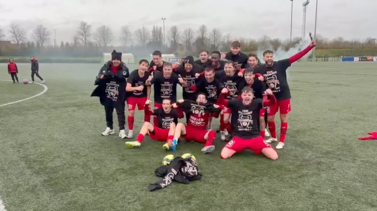 Football : Le Stade mouscronnois B est le premier champion de la région