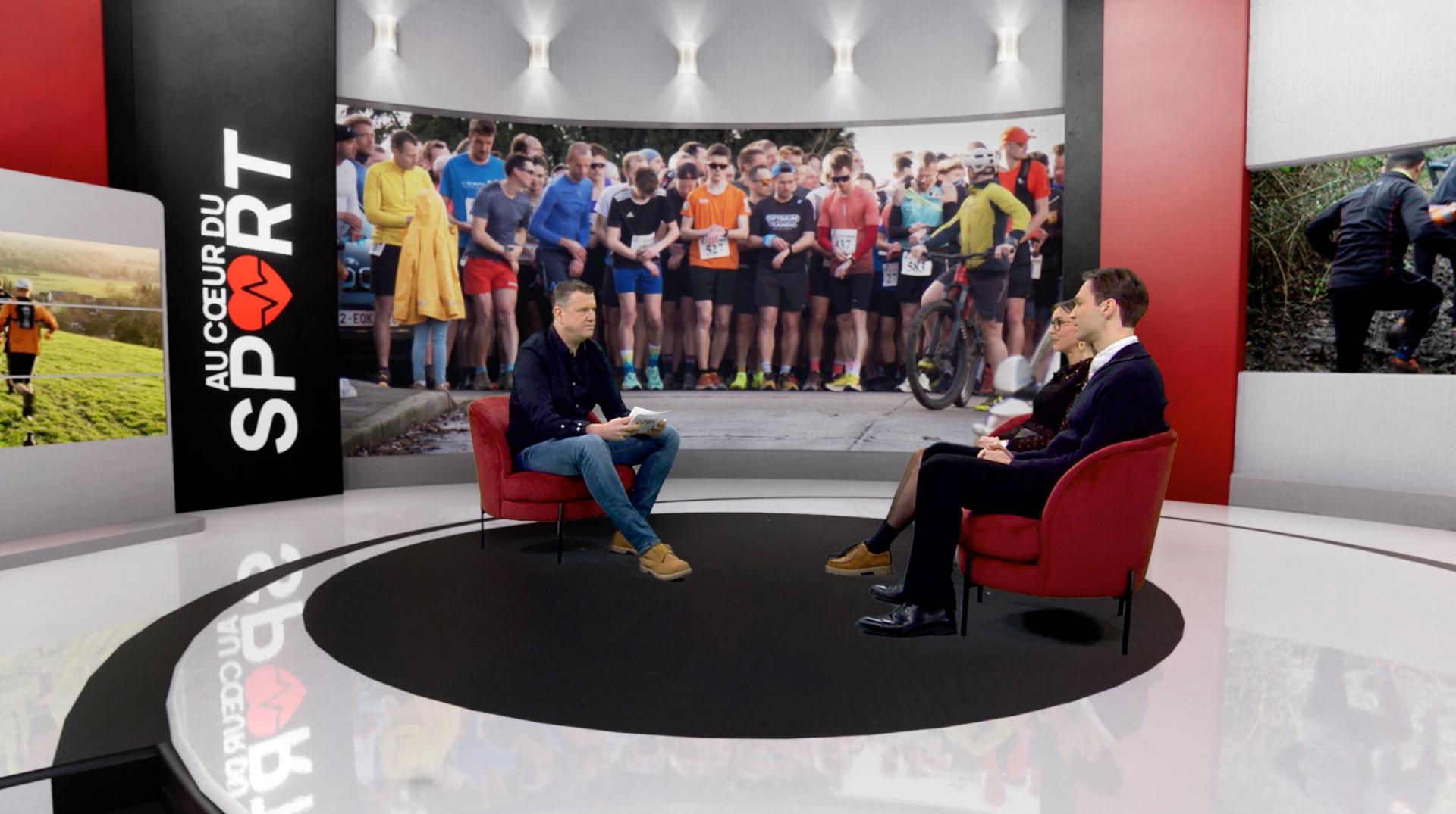 Au coeur du sport avec Laura Dumortier (traileuse) et Emmanuel Demuynck (vainqueur du Challenge ACRHO)