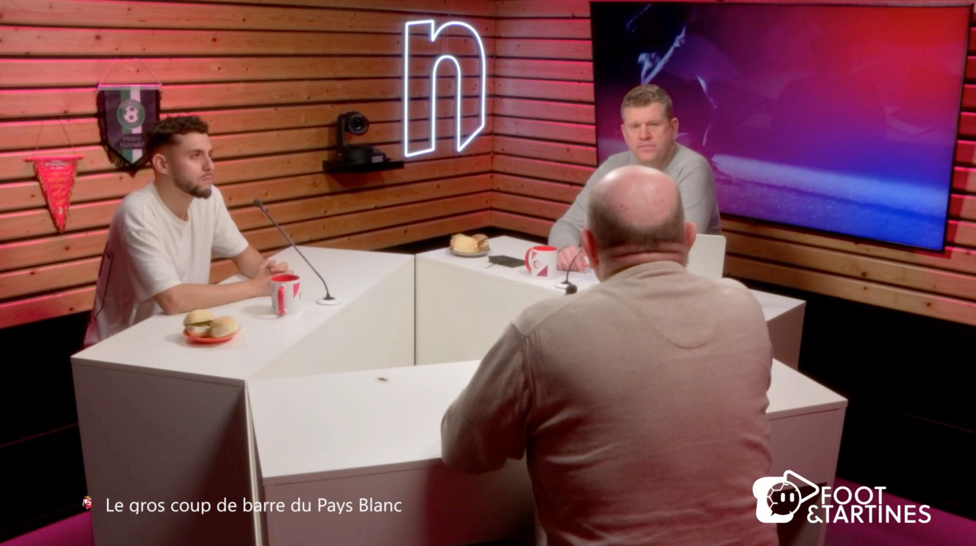 Foot & Tartines avec Yassine El Ghandor, Laurent Becquart et Valéry Saval