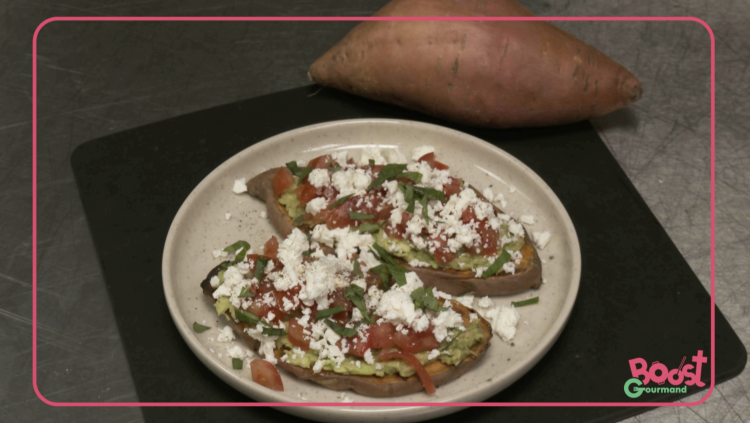 Boost gourmand: la très bonne alternative aux féculents : la patate douce !