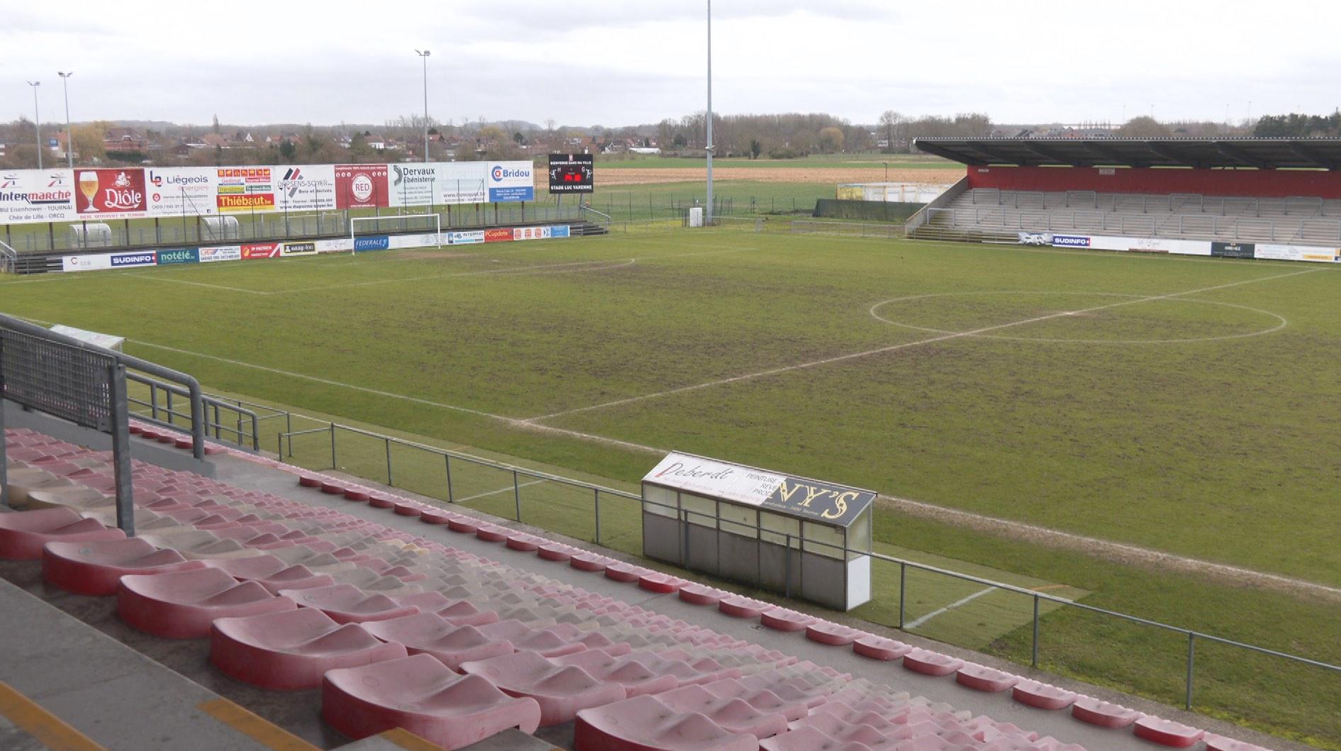 Football: nouveau forfait pour les équipes du RFC Tournai