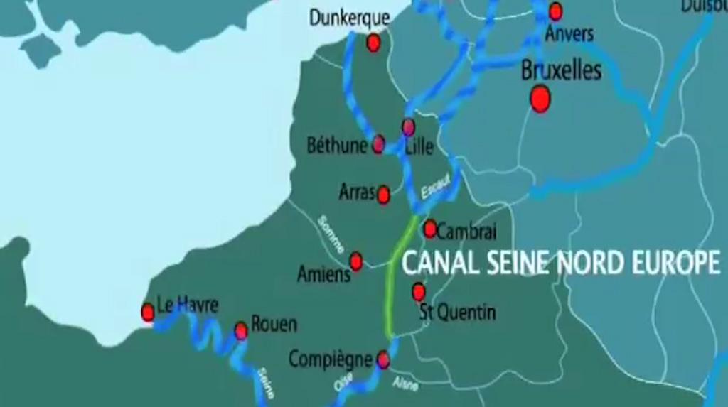 Canal Seine-Nord : la Cour des comptes française alerte sur une dérive massive des coûts