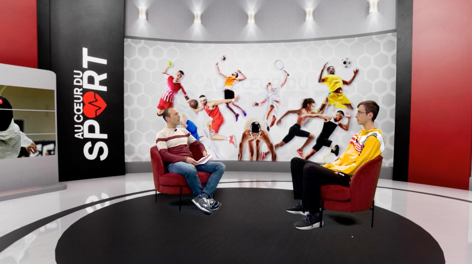 Au coeur du sport avec l'escrimeur Arthur Bonne et le rugbyman Simon Degand