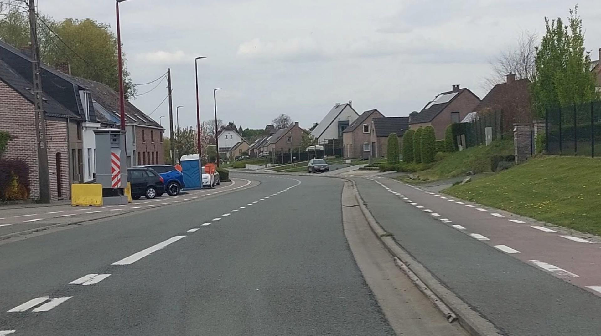 Un lidar installé à la rue de la Wallonie à Leuze