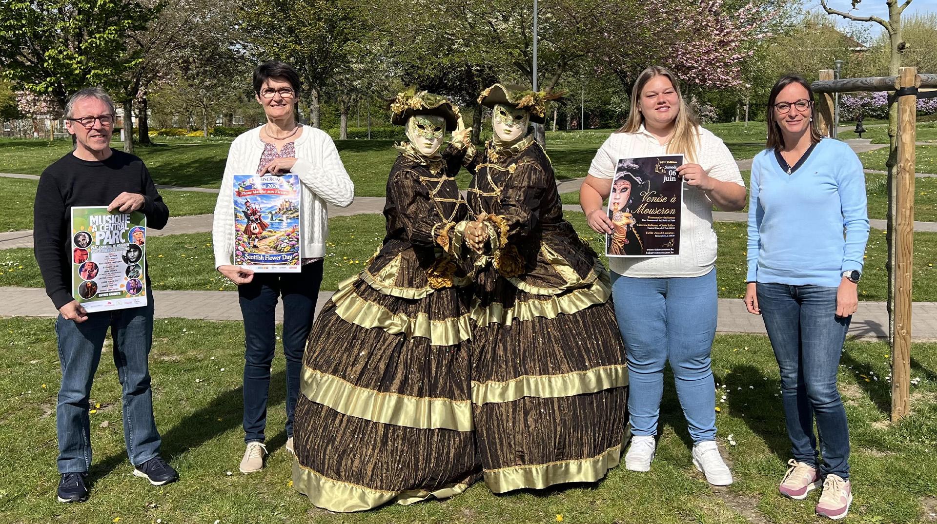 Marché aux fleurs, musique à Central Parc, Venise à Mouscron : la Ville de Mouscron dévoile son programme