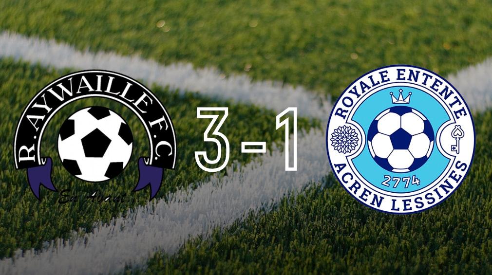 Football D2 FFA: fin de série pour la REAL battue à Aywaille