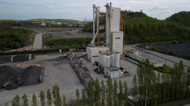 LMET produit des enrobés pour des tapis de route de qualité