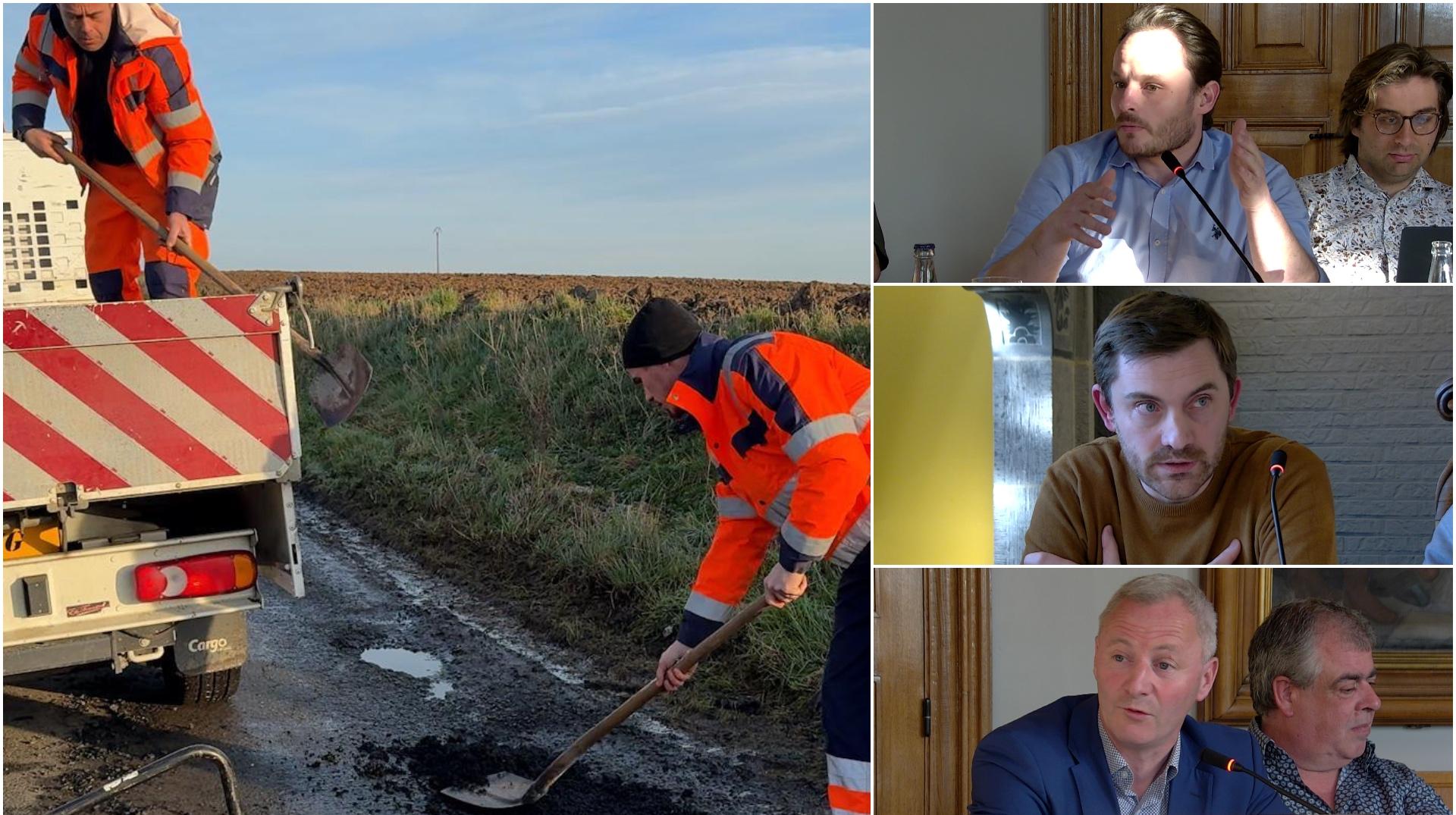 L’état des voiries en question lors du conseil communal d’Ath : « Il faudrait plusieurs dizaines de millions d’euros pour une remise en état complète »