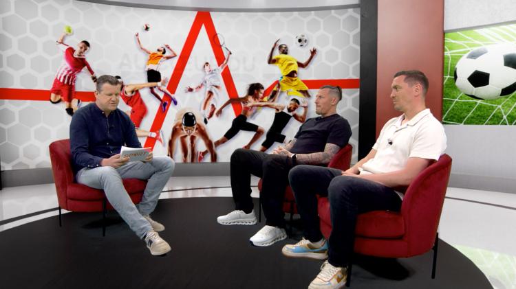 Au coeur du sport avec Yohan Brouckaert, joueur du Stade Mouscronnois et Sébastien Dewaest, joueur des Francs Borains