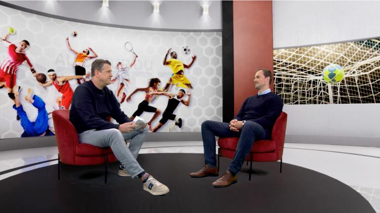 Au coeur du sport avec Margaux Maquet (joueuse de tennis professionnelle) et Guillaume Rousseau (Estudiantes Tournai)