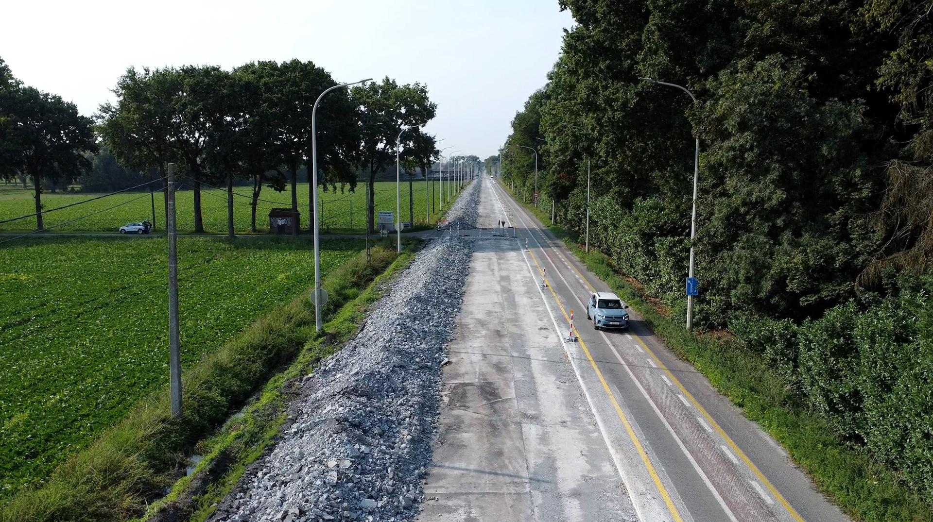 Chantier de la N50 à Pecq : les travaux prolongés jusqu’à la fin 2026, mais un basculement de circulation dès lundi