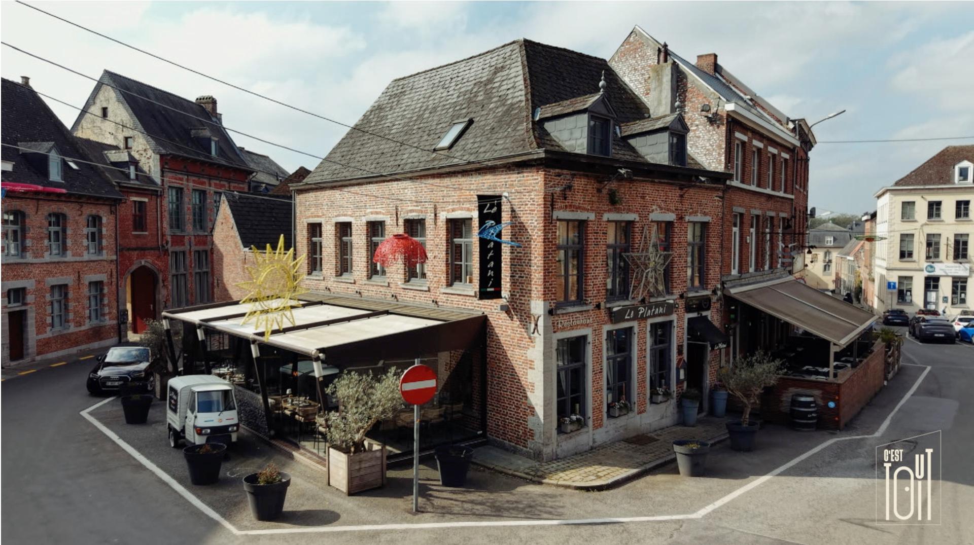 C'est tout toit au restaurant 